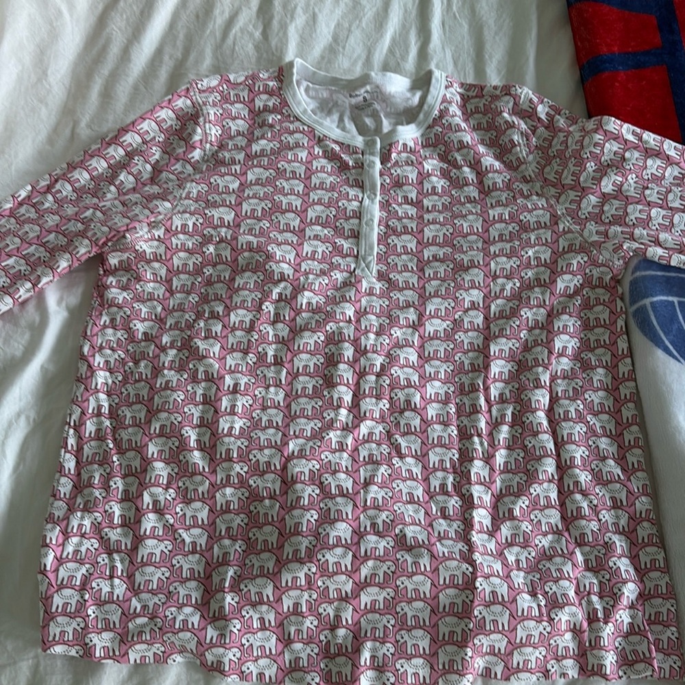 Roller Rabbit Pajamas Hathi Print - image 1